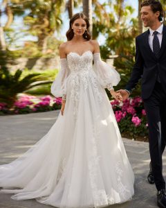 HERAS Brautkleid Corsage