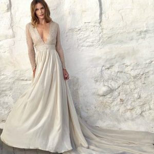 Seidenbrautkleid Leila Hafzi