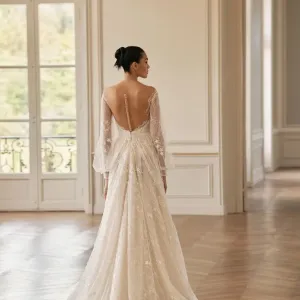 Pollardi Langarm  Brautkleid 2024